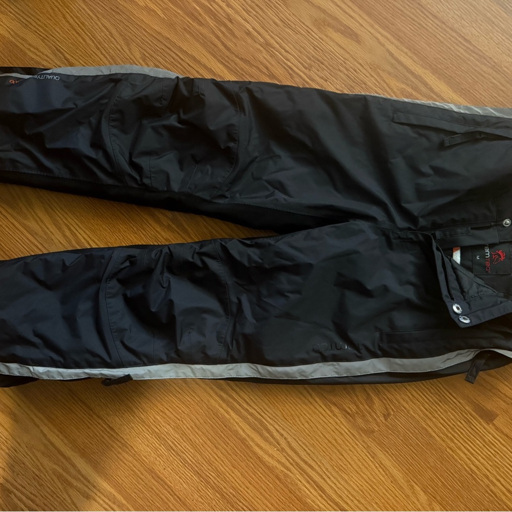 TemTeq Black Winter Pants